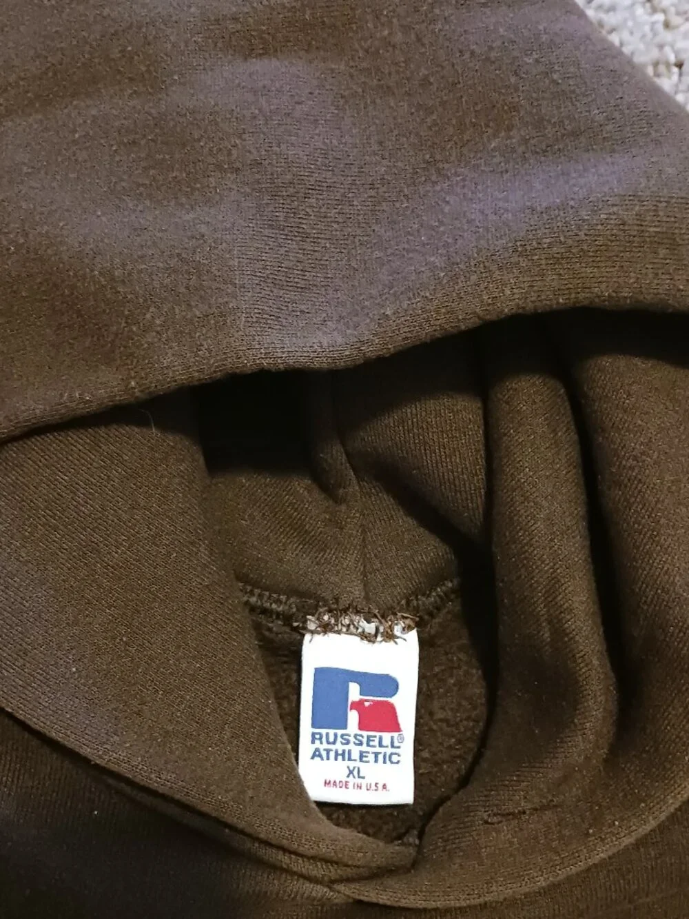 Russell Athletic vintage 90s hoodie XL basic essential USA